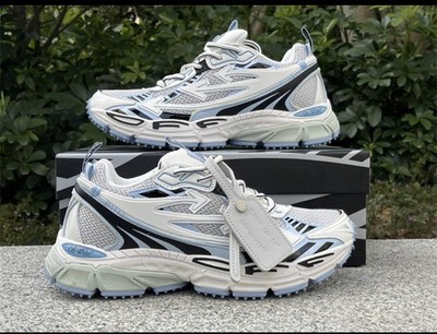 Off-White OW BE RIGHT BACK WHITE-LIGHT B Men's Sneakers Light Blue 41