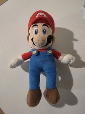 Little Buddy Super Mario Mario Plush Stuffed Toy Small 10 in Unboxed 2017