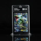 Rayquaza EX Full Art Holo Card 104/108 Roaring Skies TAG 5.5