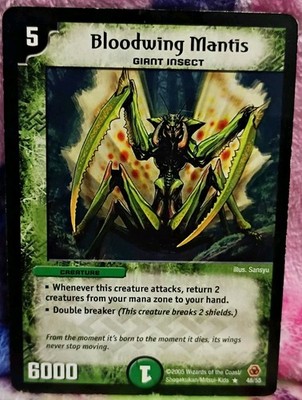 Duel Masters TCG - Bloodwing Mantis 48/55 DM-05 Survivors the Megapocalypse LP