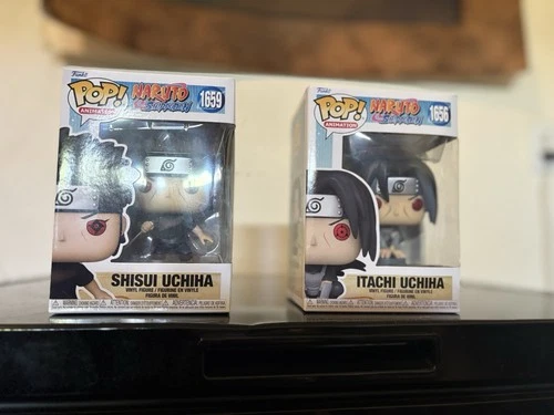 Funko Pop! Vinyl Shisui Uchiha & Itachi Uchiha Naruto Shippuden #1659 #1656