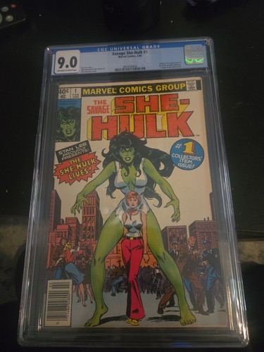 Savage She-Hulk #1 CBCS 9.0 (Marvel Comics 1980) Stan Lee VF/NM Like CGC