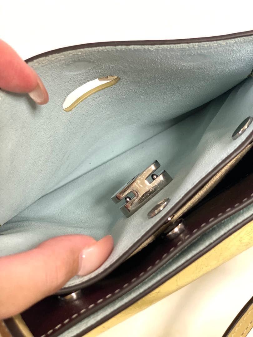 Tory Burch Lee Radziwill Metallic Petite Double Bag thumbnail 6