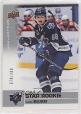 2019-20 Upper Deck CHL Star Rookie SP Exclusives 79/100 Isaac Belliveau #334 e5r