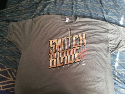 3xl Switchblade Jay Weiß Tshirt. Pro Wrestling Crate Bullet Club