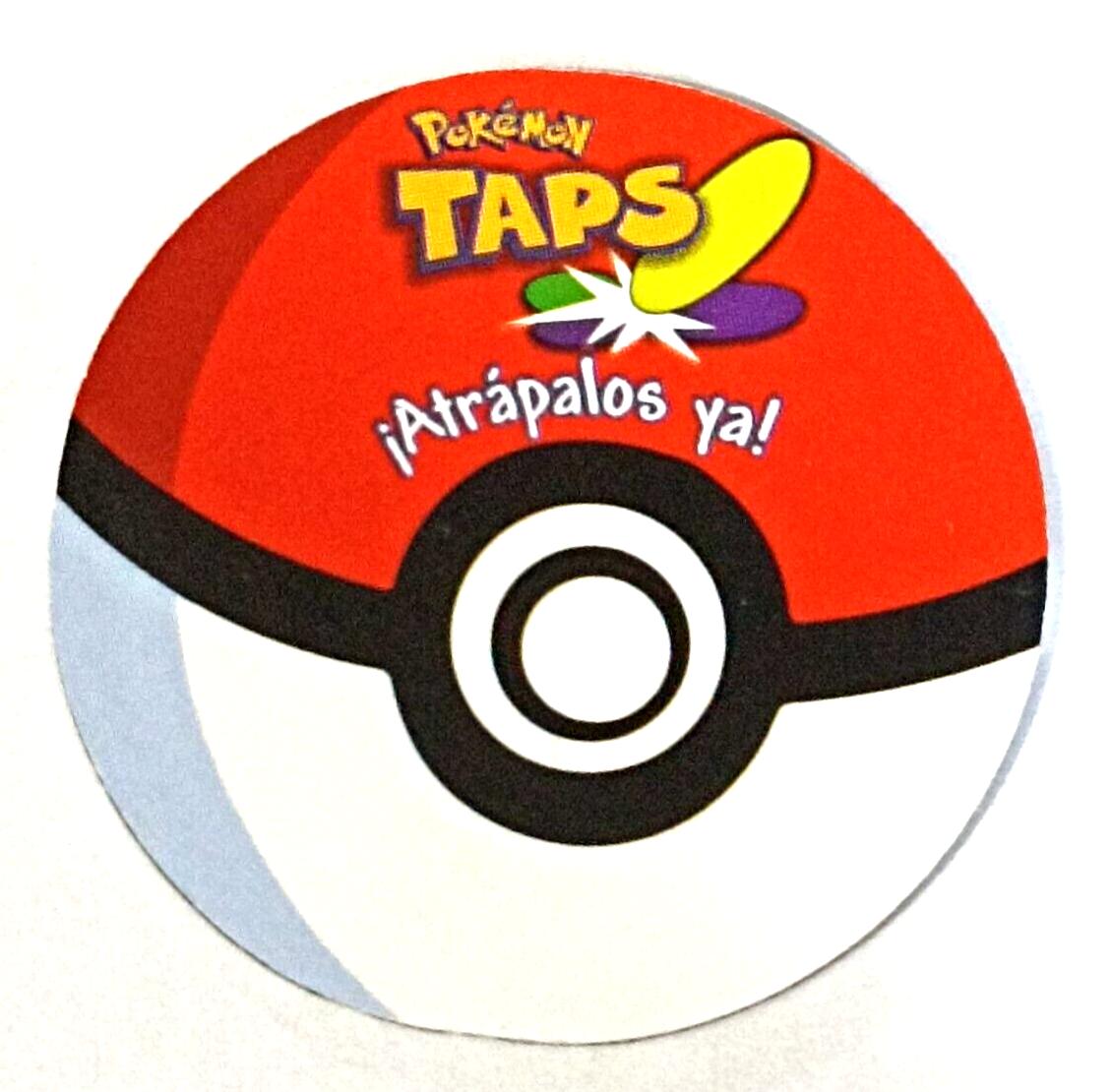 TAZO POKEMON DKV 3D #124 JYNX 2020 Kanto PERU Pogs Taps Lenticular
