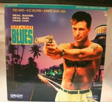 Laserdisc Z * Miami Blues * Fred Ward Alec Baldwin Jennifer Jason Leigh