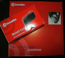 AP BREMBO BRAKE DISC KIT + FRONT BRAKE PADS BREMBO FOR PEUGEOT 3008 1.6 HDI