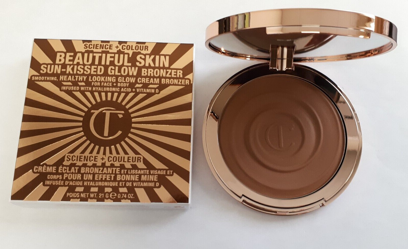Beautiful Skin Crème Éclat Bronzante 2 Moyen La Poudre Sublime De Charlotte Tilbury