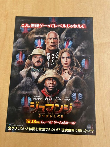 The ROCK Dwayne Johnson Japan flyer x11 WWE WWF Scorpion King 2002-2019 $19.99! - Picture 7 of 12