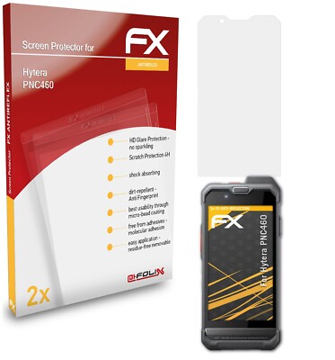 Protection Écran AtFoliX Hybride Verre 9H – Pour Hytera PNC460 – Kit Complet (Allemagne)
