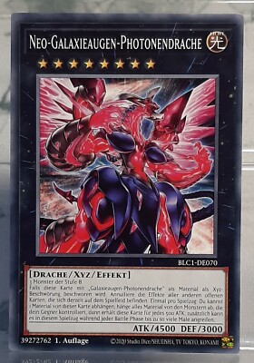 YUGIOH - Neo-Galaxieaugen-Photonendrache - Battles of Legend: Chapter 1 - DE/NM