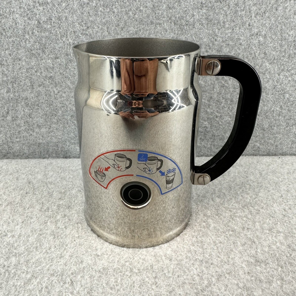 Nespresso Aeroccino Milk Frother 3192 Stainless Steel Cup Only