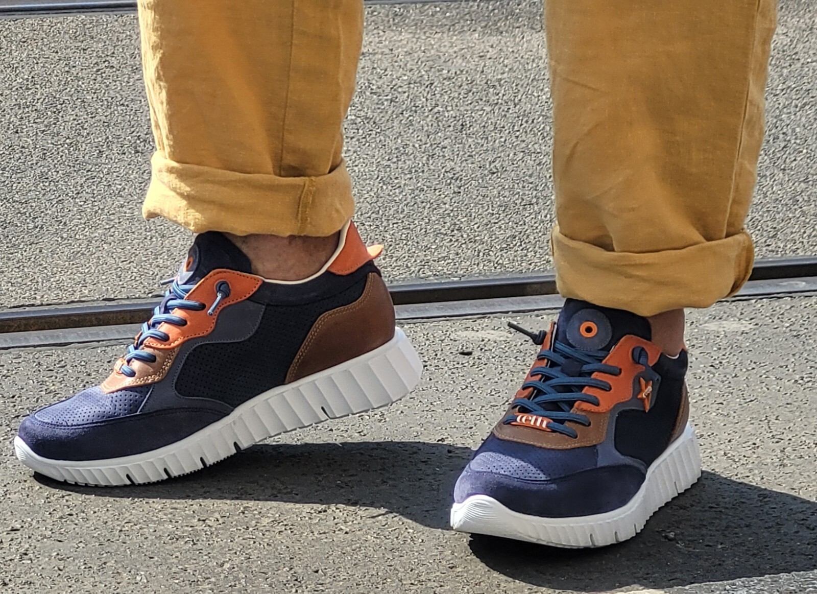 Джинсы Cetti Schuh C-1384 Ante Nobuck кроссовки Echtleder Herren кроссовки Wechselfubett 27190₽