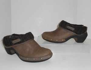 merrell fur clogs