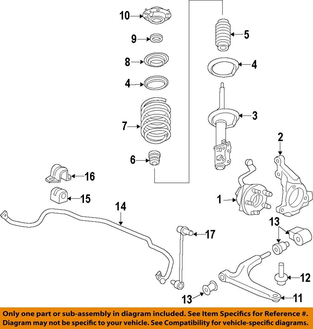 GM OEM 10-20 Impala Front Suspension Struts Components-Strut GM OEM 10-20 Impala Front Suspension Struts Components-Strut