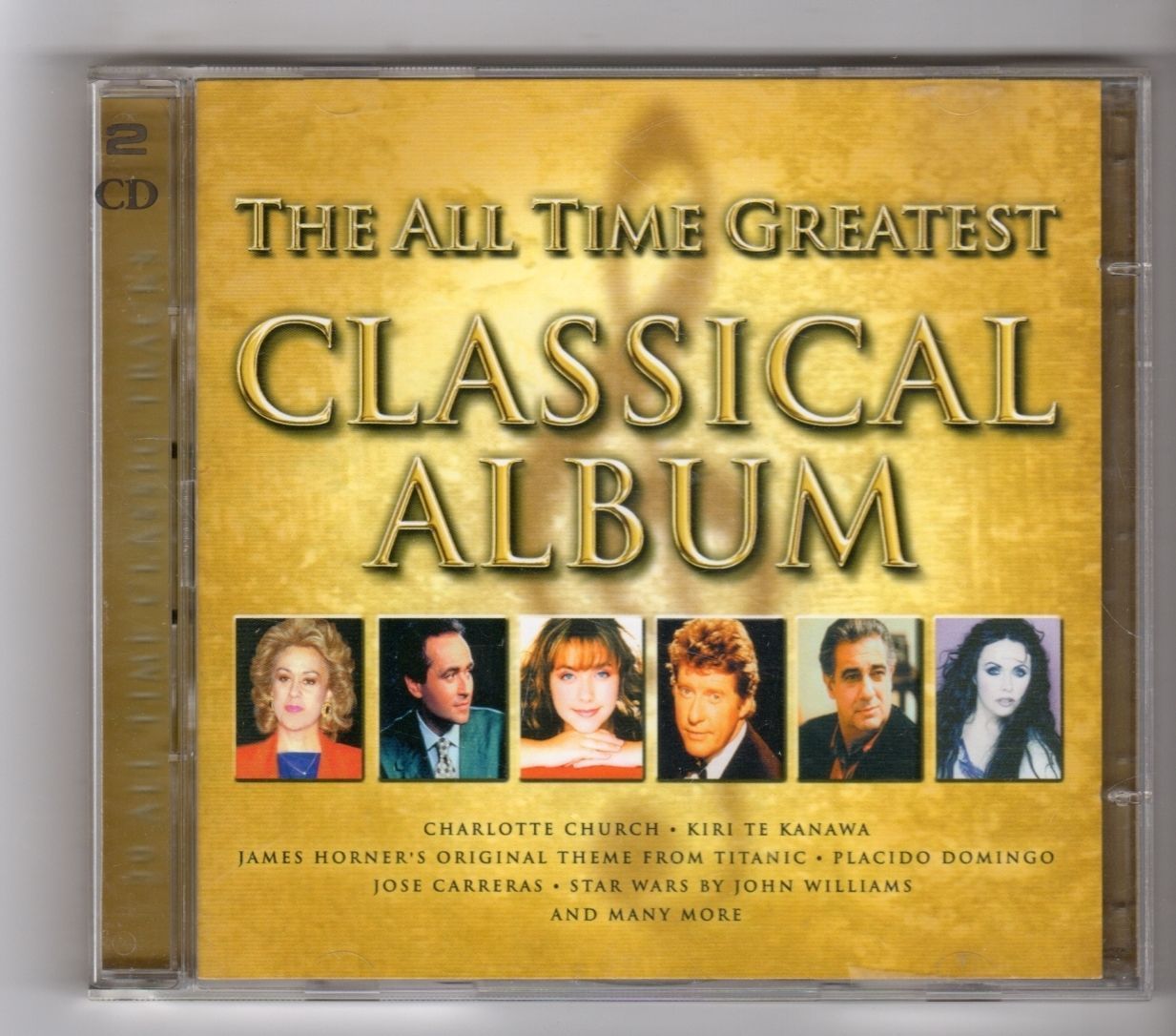 (GZ789) Various Artists, The All Time Greatest Classical Album - 2000 Double CD