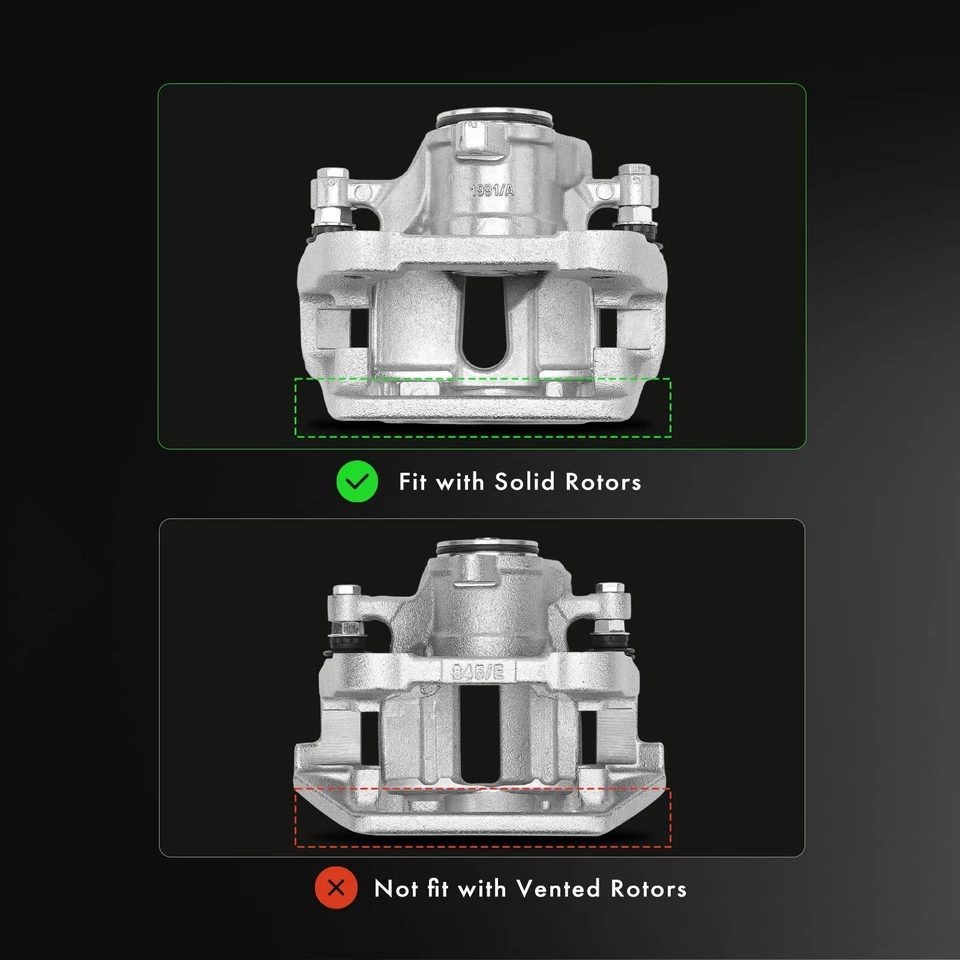 1x Rear Left Disc Brake Caliper w/Bracket for for Volvo S60/80 V60 Cross Country - Image 2 of 4