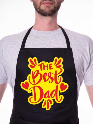 The Best Dad Father's Day Apron Gift For Him Birthday Present - Picture 8 of 11
