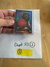 2005-06 TOPPS CHROME DEJI AKINDELE BLACK REFRACTOR ROOKIE #252 SERIAL /399