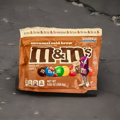 256,6g Beutel Caramel Cold Brew Kaffee Schokolade M&Ms MNMs m und ms American Candy