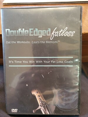 DOUBLE EDGED FATLOSS 4 DVDs Methods Workouts 4 Weeks of Workouts