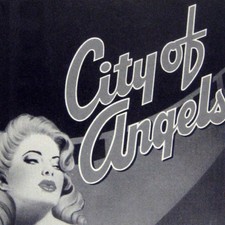 City of Angels Playbill December 1990  James Naughton Gregg Edelman Randy Graff
