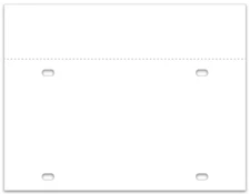 100 Temp Tag Paper (Print Bottom or Top)-Water Proof/Tear Resistant/Laser ONLY