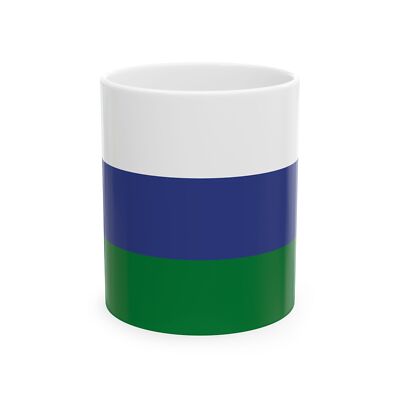 Flag of Malla Bolivia (Bolivia) White Coffee Mug