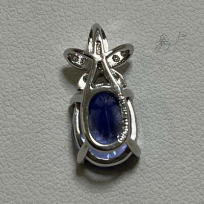 ★タンザナイト4.58ct Pt900 Pトップ タンザナイト4.58ct Pt900 Pトップ