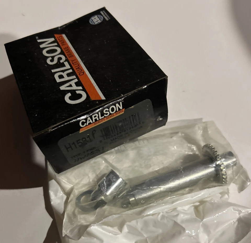 Tornillo de ajuste de freno de tambor Carlson H1531 HW1531 caja sucia nuevo estante antiguo stock Foto 3 de 4