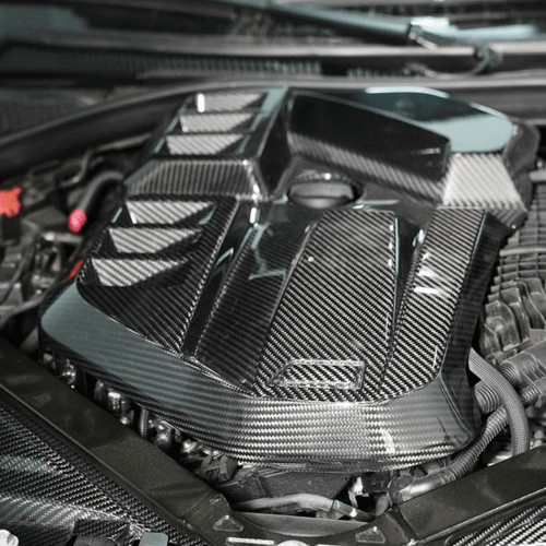 Für BMW G80 M3 G82 G83 M4 2021+ Dry Carbon Motorabdeckung Abdeckung Engine Cover - Bild 5 von 10