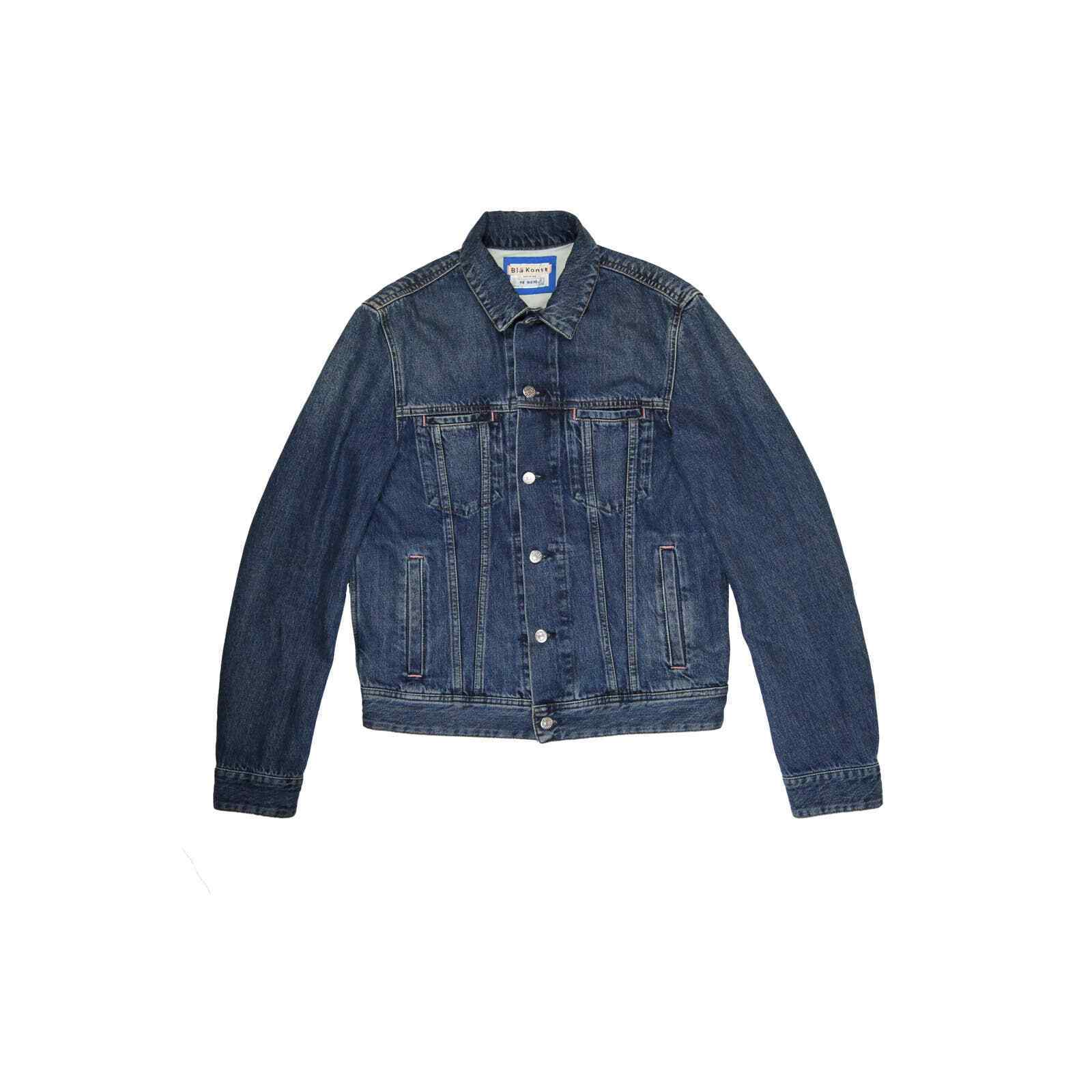 Acne Studios PASS MID BLUE Denim Jacket Bla Konst