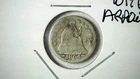 1854-P Seated Liberty Half Dime. With Arrows. Nice Details.
