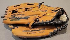 MacGregor M600 94650 13.5" LHT Leather Laced Baseball Softball Glove Mitts
