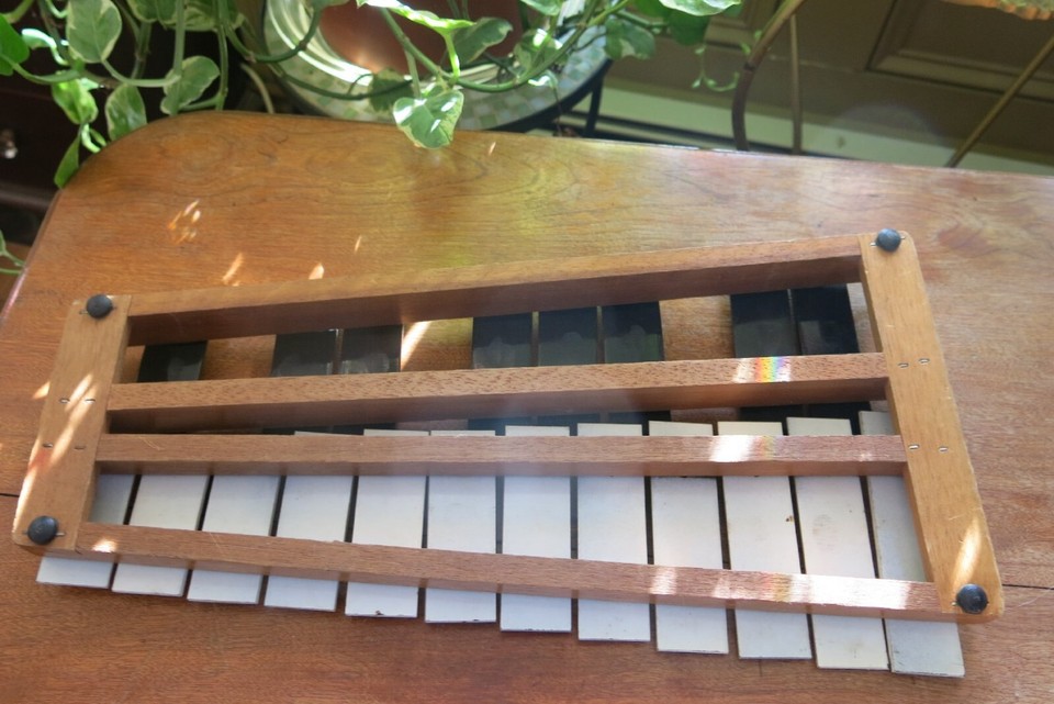 Vintage Marimba Glockenspiel Xylophone instrument by Rhythm Band Inc