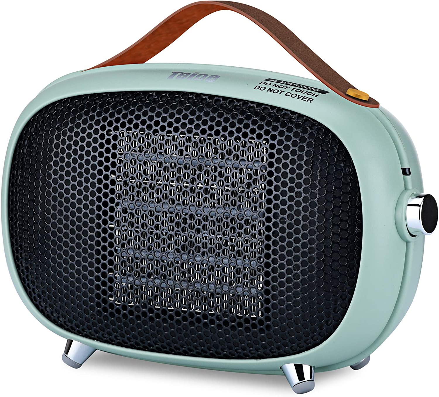 Space Heater,  Mini Electric Space Heater 800W/400W, Small PTC Ceramic Heater wi