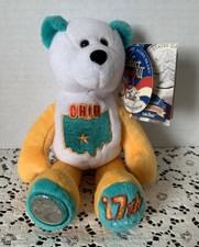 Limited Treasures Coin Bear Ohio State Quarter Bear With Tag Attached
