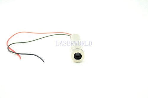Módulo láser de punto rojo 650nm enfocable ajustable 5V 100mw 12x45mm - Imagen 6 de 6