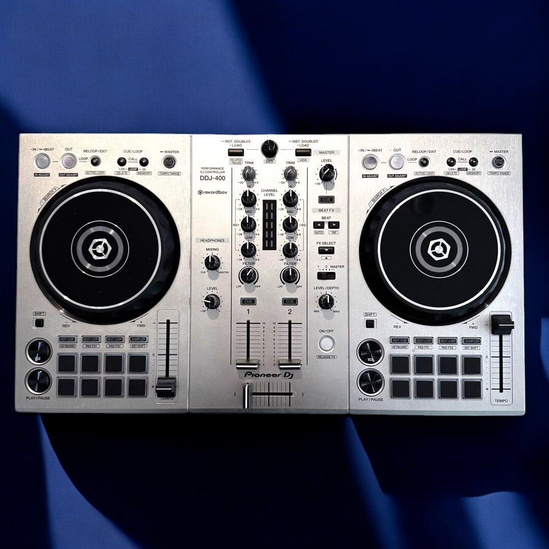 Pioneer DJ DDJ-400-S DJ Controller - Silver for sale online