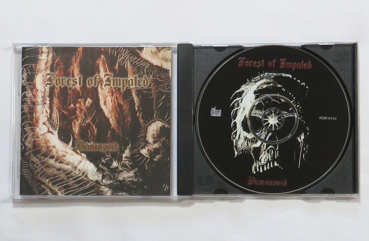 Forest Of Impaled Demonvoid Compact Disc 1999 Red Stream Black
