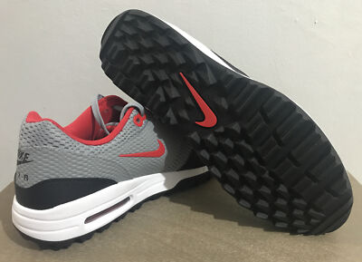 Nike Air Max 1 Grey/Black/White/Red Golf Shoes CI7576-002  display picture 1