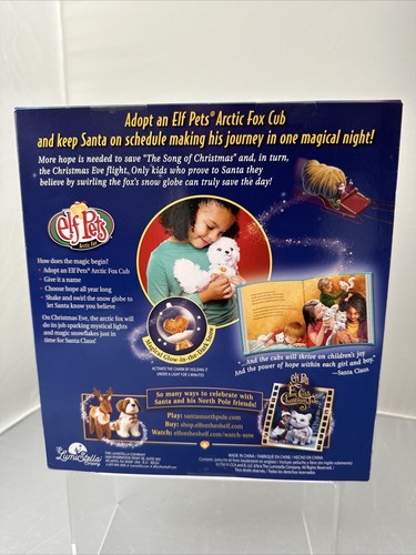 Elf On the Shelf Elf Pets Arctic Fox Magical Glow w/Storybook - Picture 3 of 6