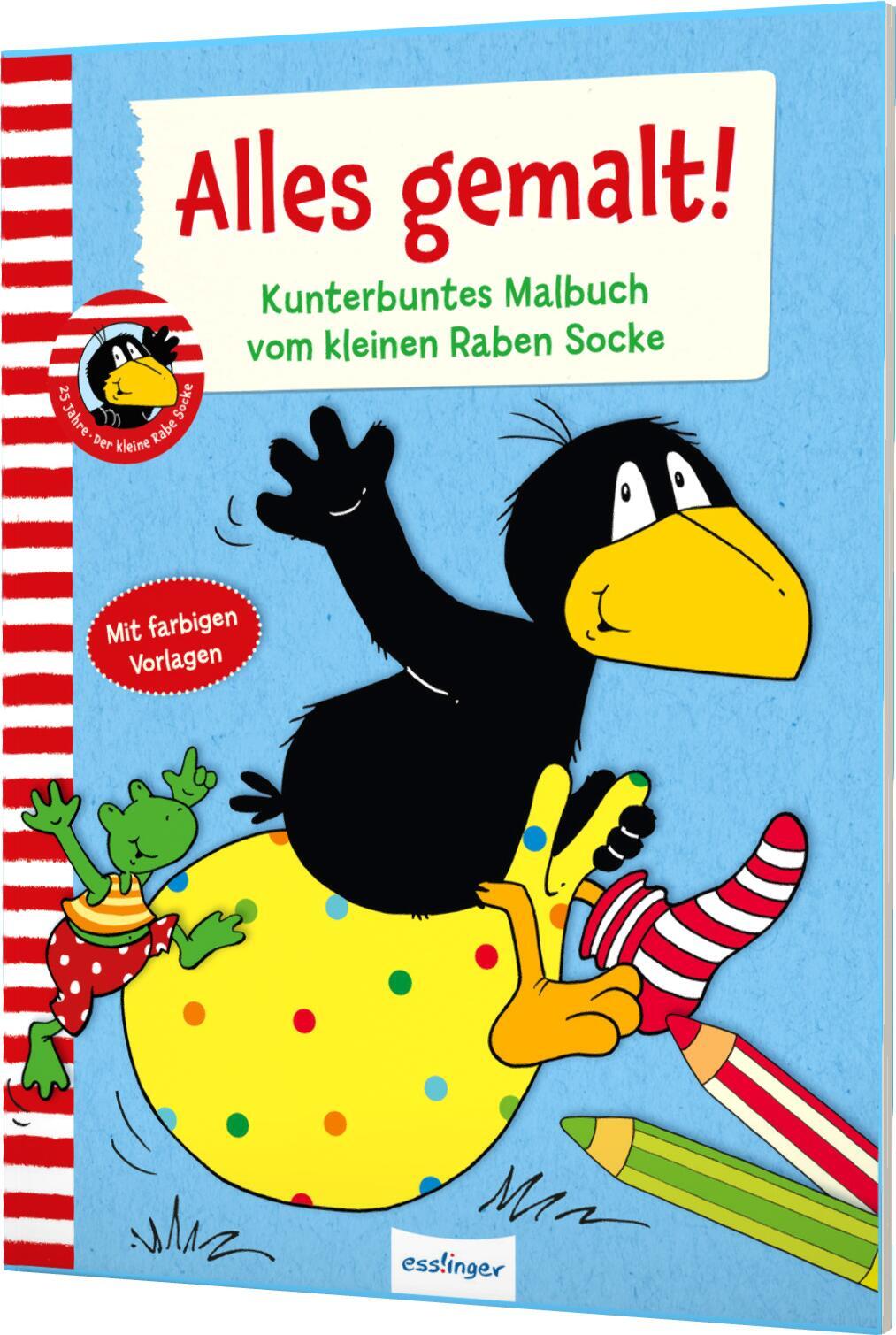 Thumbnail - Annet Rudolph / Der Kleine Rabe Socke: Alles Gemalt Kunterbuntes