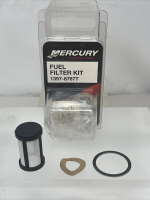 Quicksilver 1397-8767T Genuine OEM Mercury Fuel Filter Kit - FREE SHIPPING