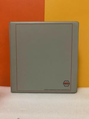 VerTex 600-0082 7200 Antenna Control System Operation and Maintenance Manual