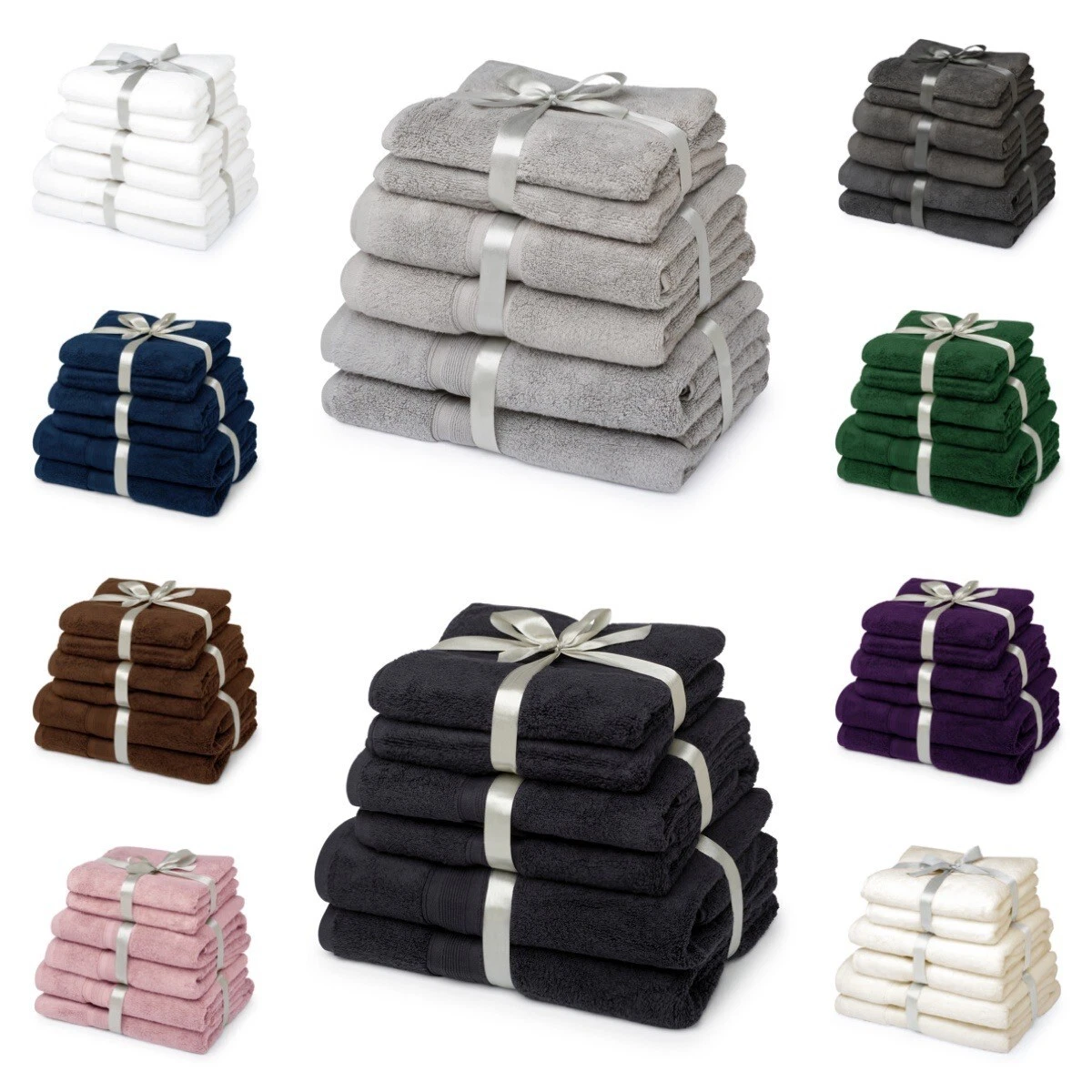 Luxury 650 GSM Egyptian Cotton Towel Set