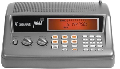 Radio Shack PRO-650 200ch Desktop Radio Scanner W/ FM Radio With ...