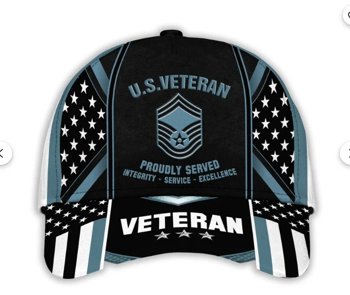 Proudly Served Veteran Baseball Cap