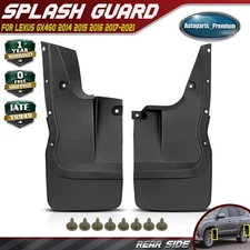 2Pcs Rear Left & Right Mud Flaps Splash Guards Fender for Lexus GX460 2014-2021